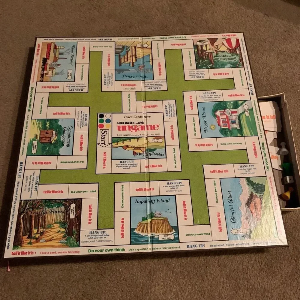 Ungame 1975 Vintage Christian Version Board Game